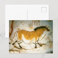 Chinese Horse,Lascaux Prehistoric Cave Paintings