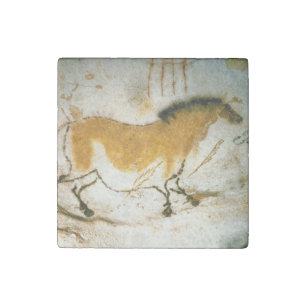 Chinese Horse,Lascaux Prehistoric Cave Paintings Stone Magnet