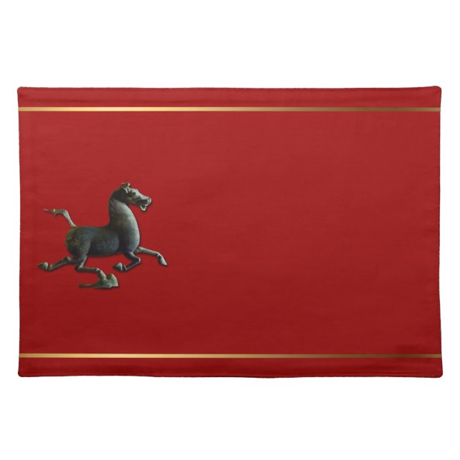 Chinese Horse Year Zodiac Birthday C Placemat (Front)