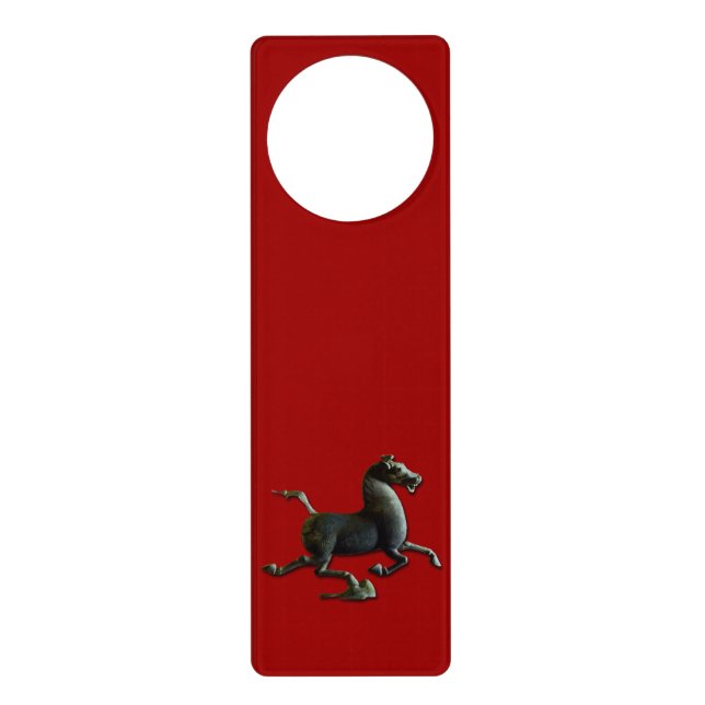 Chinese Horse Year Zodiac Birthday Door Hanger (Front)