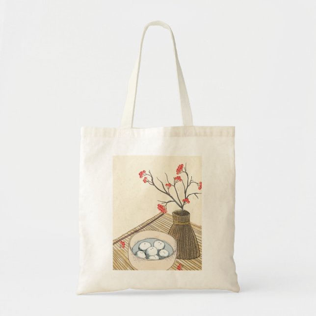 Chinese ink art,, Chinese Beautiful  Art,, Chinese Tote Bag (Front)