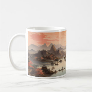 Chinese Ink Painting Coffee Mug