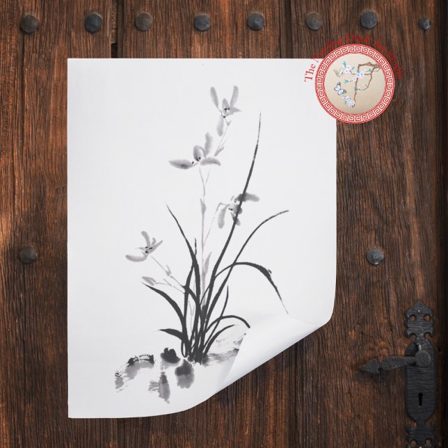 Chinese Iris - bw Photo Print (Creator Uploaded)