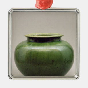 Chinese jar, Yueh ware, Six Dynasties Metal Ornament