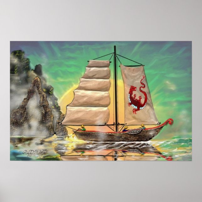 CHINESE JUNK POSTER (Front)