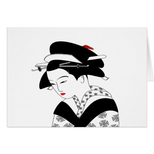Chinese Lady Cards (Front Horizontal)
