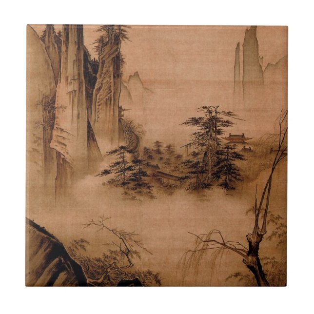 Chinese Landscape - Ma Yuan Tile (Front)