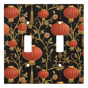 Chinese Lantern Festival (1) Light Switch Cover