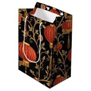 Chinese Lantern Festival (1) Medium Gift Bag