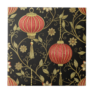 Chinese Lantern Festival (2) Ceramic Tile