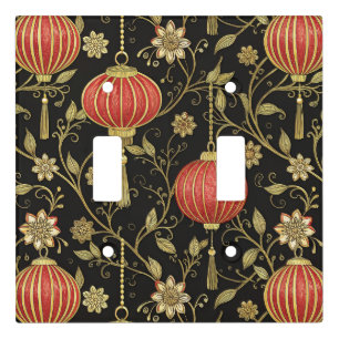 Chinese Lantern Festival (2) Light Switch Cover
