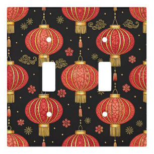 Chinese Lantern Festival (3) Light Switch Cover