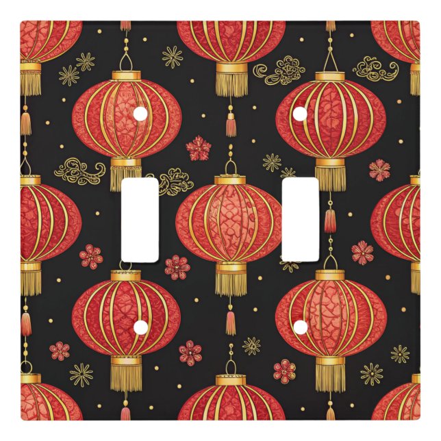 Chinese Lantern Festival (3) Light Switch Cover (Front)