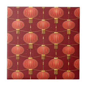 Chinese Lantern Festival (7) Ceramic Tile