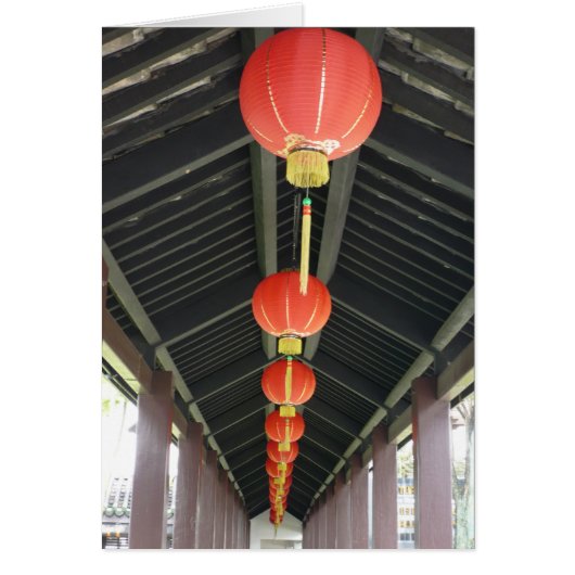 Chinese Lanterns Cards (Front)