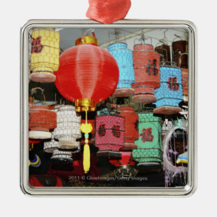 Chinese lanterns in China Metal Ornament