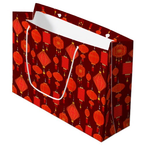 Chinese lanterns  large gift bag