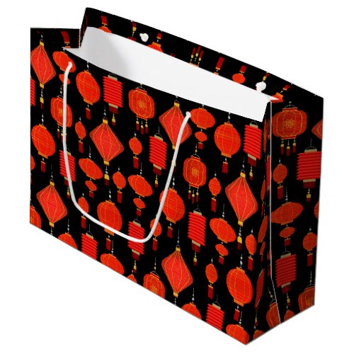 Chinese lanterns  large gift bag