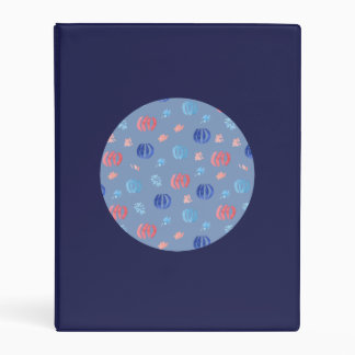 Chinese Lanterns Mini 1'' Binder