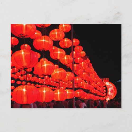 Chinese Lanterns Postcard