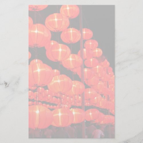 Chinese Lanterns Stationery