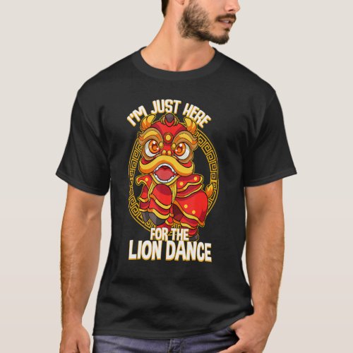 Chinese Lion Dance Lucky Happy New Lunar Year 2023 T_Shirt