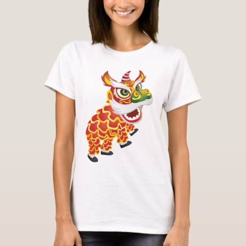 Chinese Lion Dance T_Shirt