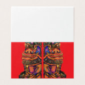 Chinese lions (Outside Unfolded)