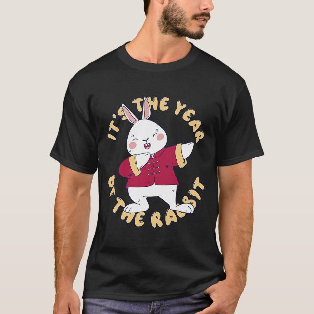 Chinese Lunar New Year 2023 Year of the Rabbit T-Shirt (Front)