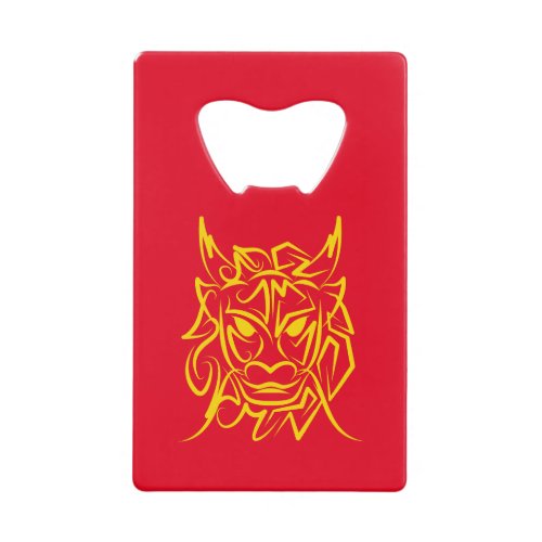Chinese Lunar New Year 2024 4722 Dragon Year Credit Card Bottle Opener