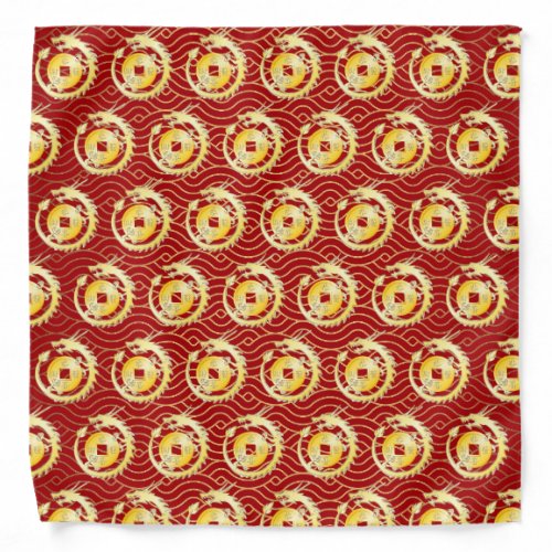 Chinese Lunar New Year 2024 Wood Dragon Bandana