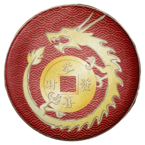 Chinese Lunar New Year 2024 Wood Dragon Chocolate Covered Oreo