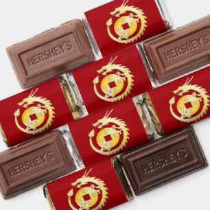 Chinese Lunar New Year 2024 Wood Dragon Hershey's Miniatures