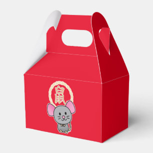 Chinese lunar New Year mouse rat lucky money red Favor Boxes