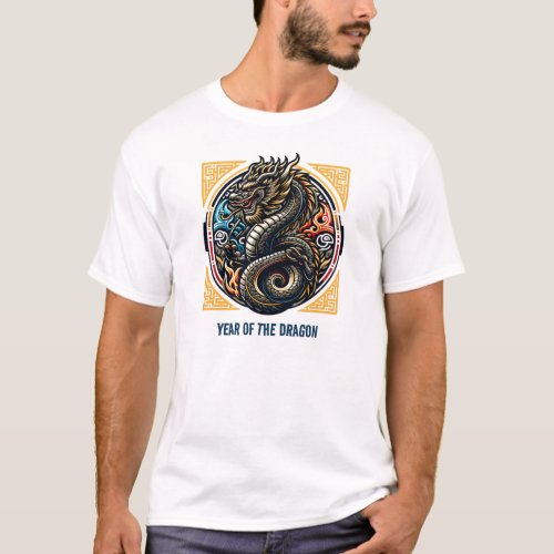 Chinese Lunar New Year Of The Dragon 2024 T_Shirt