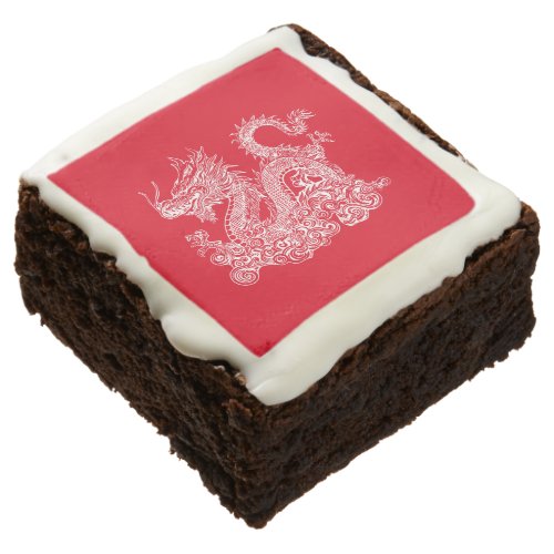 Chinese Lunar New Year of the dragon Brownie