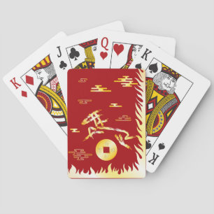 Chinese Lunar New Year of the Horse 2026 4724 Fire Poker Cards