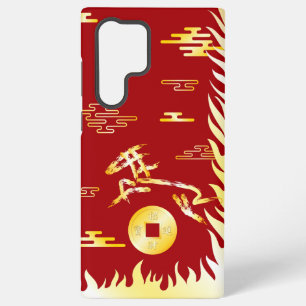 Chinese Lunar New Year of the Horse 2026 4724 Fire Samsung Galaxy S22 Ultra Case