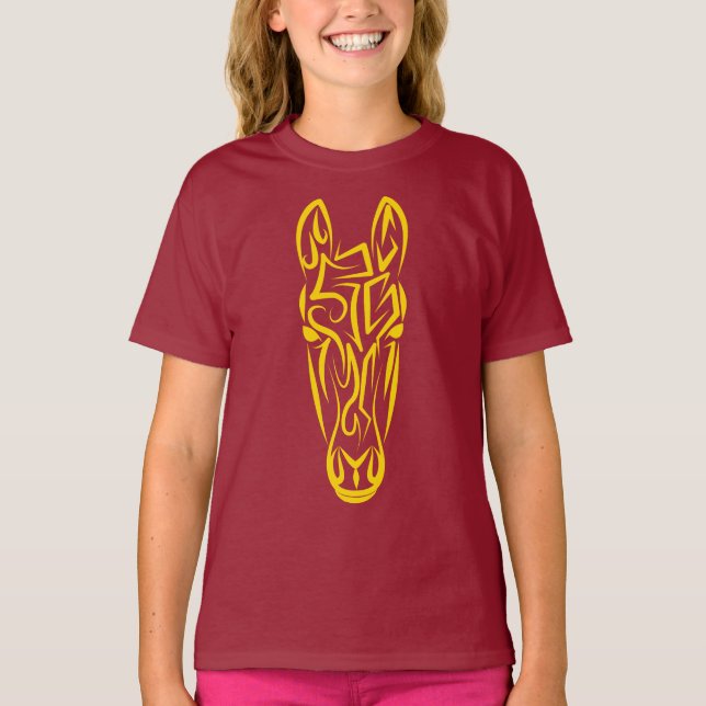 Chinese Lunar New Year of the Horse 2026 4724 Fire T-Shirt (Front)