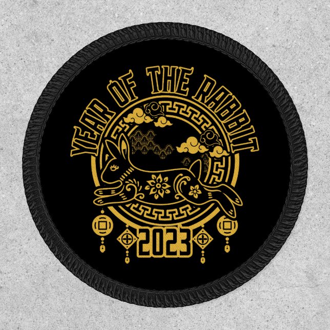 Chinese Lunar New Year of the Rabbit Patch (Front)