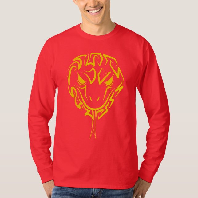 Chinese Lunar New Year of the Snake 2025 4723 Wood T-Shirt (Front)