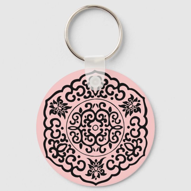 Chinese Medallion back Keychain (Front)