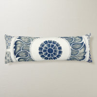 Chinese Medallion: Indigo Blue Chinoiserie