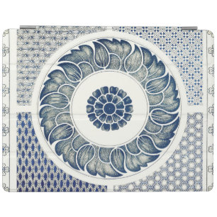 Chinese Medallion: Indigo Blue Chinoiserie iPad Smart Cover