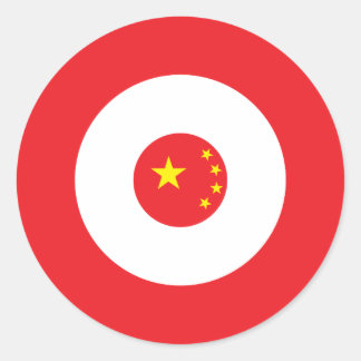 Chinese Mod Round Sticker