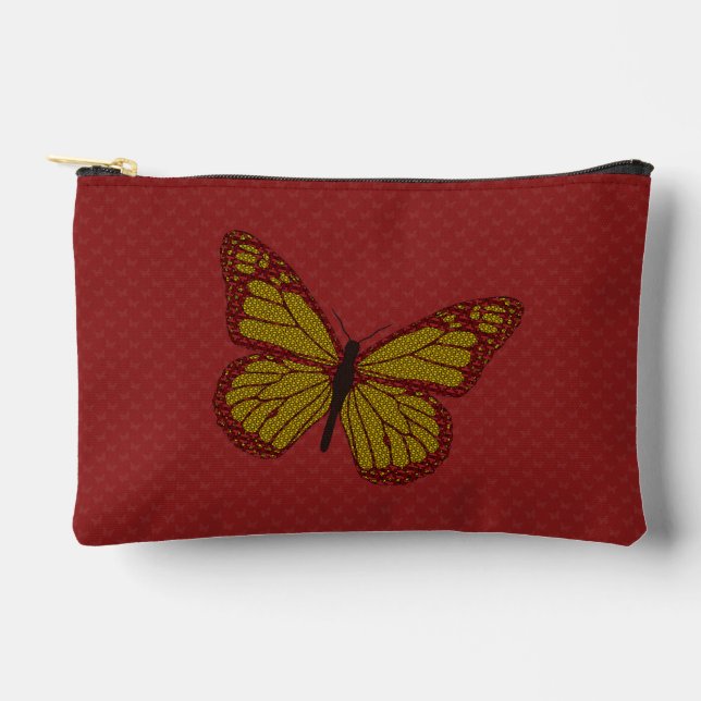 Chinese Monarch Accessory Pouch (Front)
