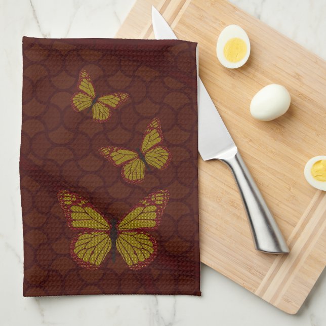 Chinese Monarch Hand Towel (Quarter Fold)