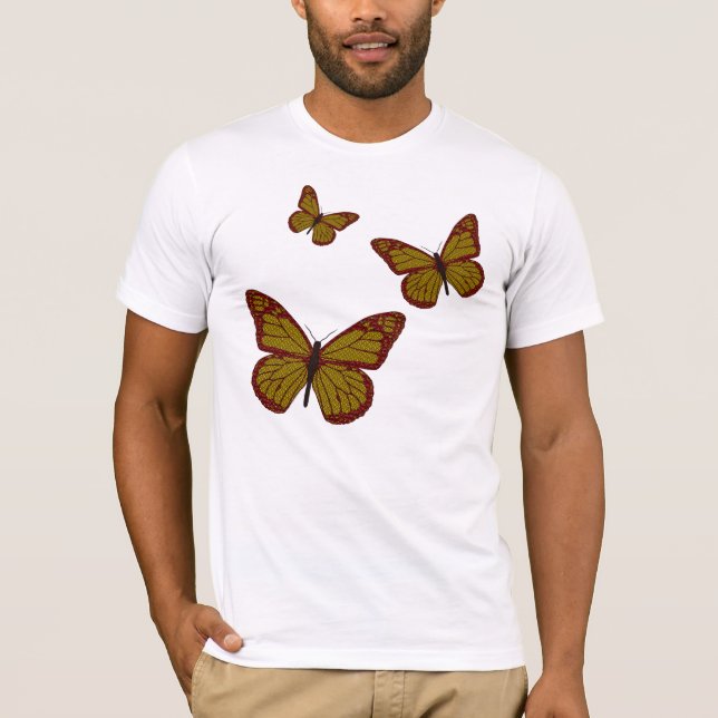 Chinese Monarch Men's Light Shirt (Front)