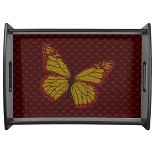 Chinese Monarch Serving Tray