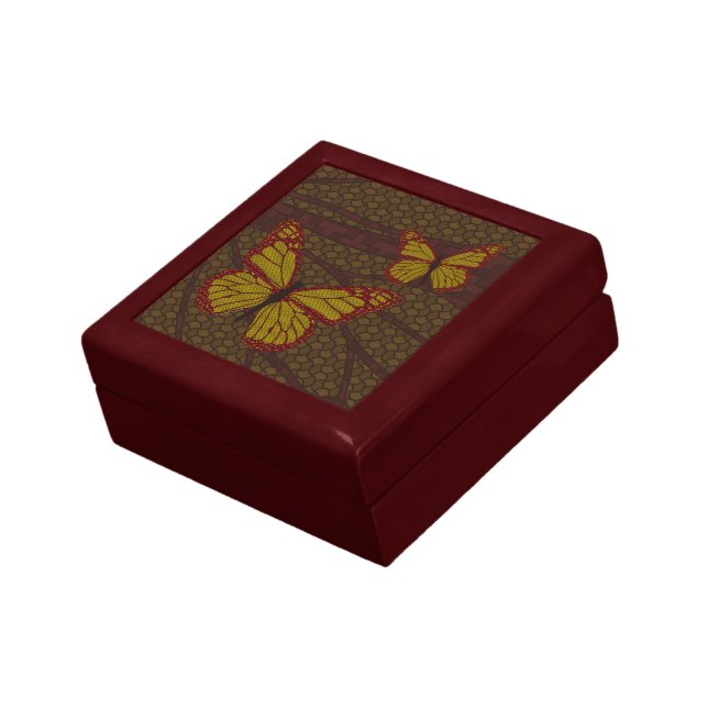 Chinese Monarch Tile Box (Side)